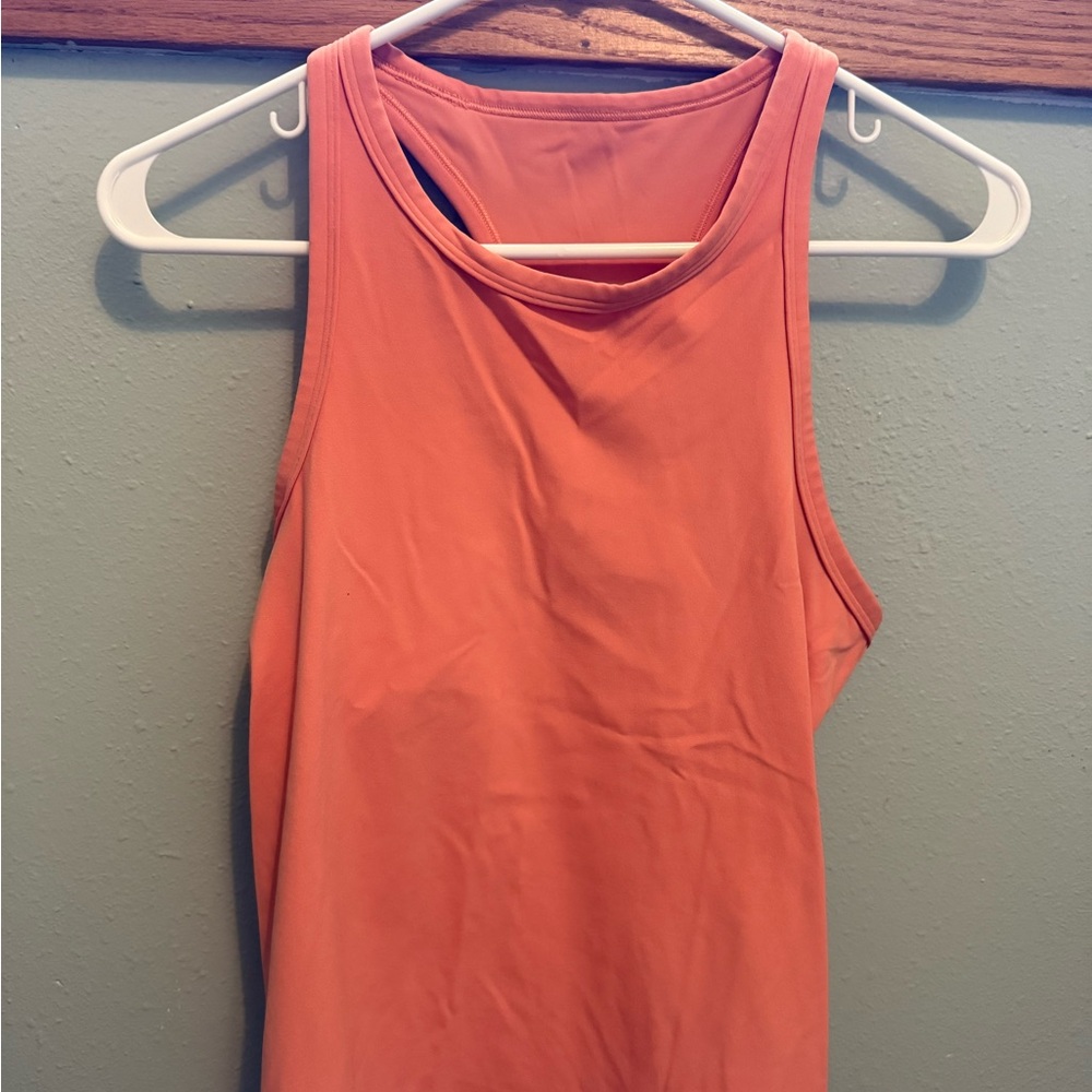 Lululemon Orange Tank Top